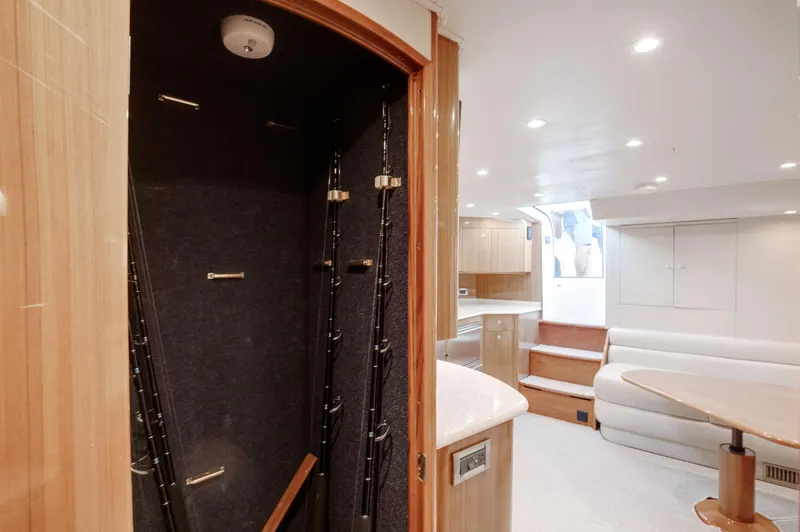 Good Stuff Yacht Photos Pics Viking 52 GOOD STUFF -  Rod Storage & Salon