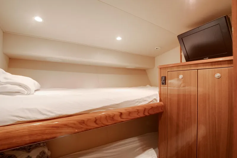 Good Stuff Yacht Photos Pics Viking 52 GOOD STUFF - Guest Bunk Stateroom
