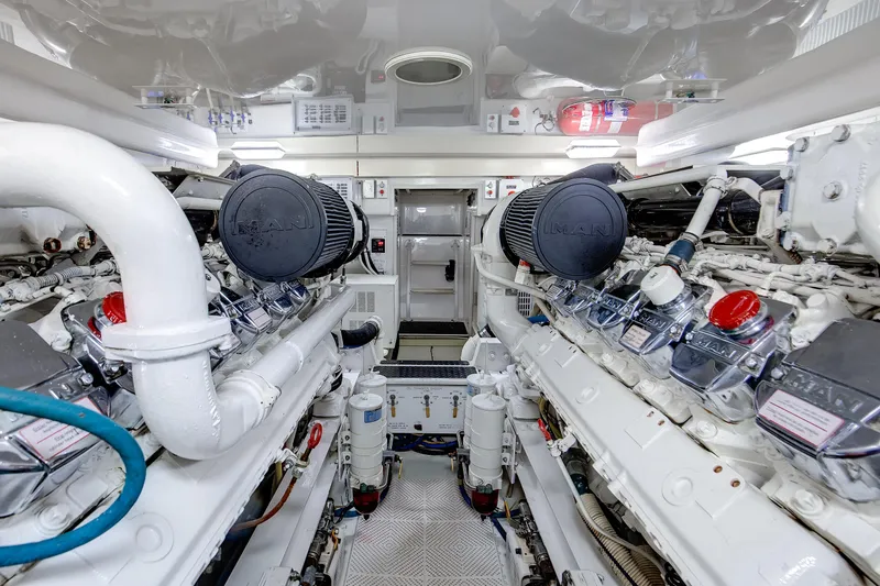 Good Stuff Yacht Photos Pics Viking 52 GOOD STUFF - Engine Room