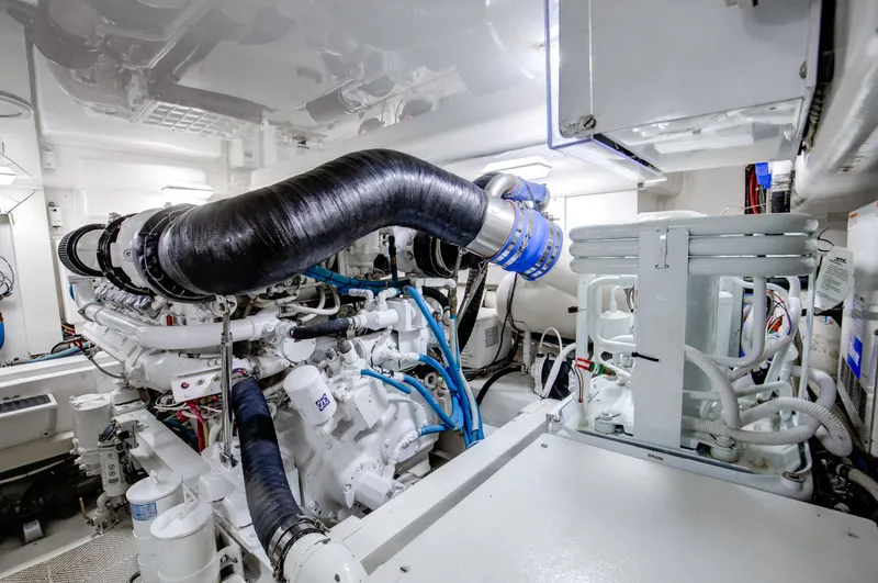 Good Stuff Yacht Photos Pics Viking 52 GOOD STUFF - Engine Room