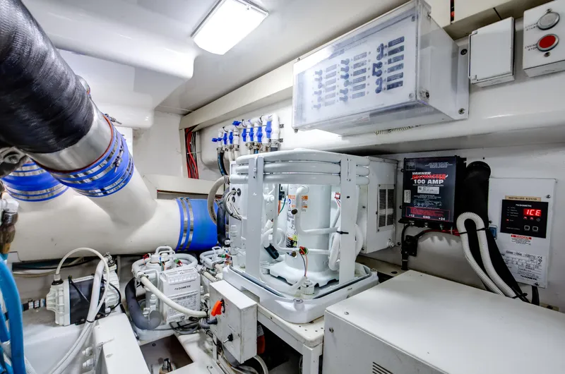 Good Stuff Yacht Photos Pics Viking 52 GOOD STUFF - Engine Room