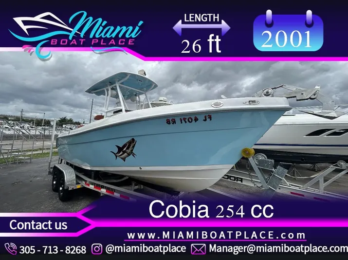 Cobia 254 Yacht Photos Pics 
