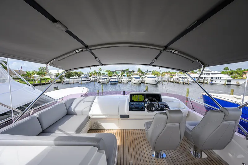 Gallant Lady Yacht Photos Pics Princess S65 Gallant Lady - Flybridge