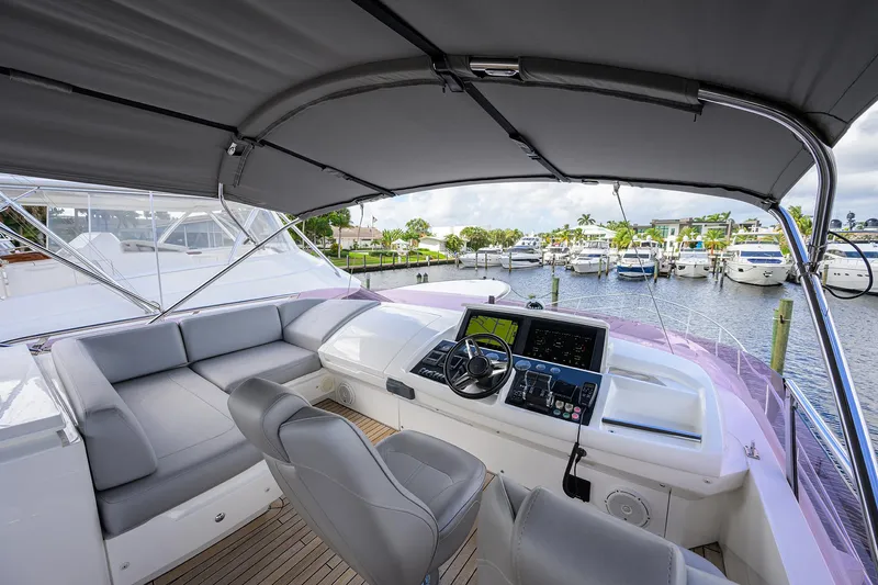 Gallant Lady Yacht Photos Pics Princess S65 Gallant Lady - Flybridge