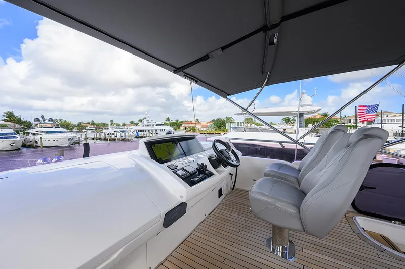 Gallant Lady Yacht Photos Pics Princess S65 Gallant Lady - Flybridge