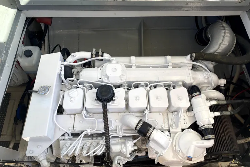 La Dorada Yacht Photos Pics Starboard main engine