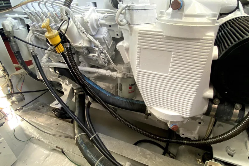 La Dorada Yacht Photos Pics Starboard main engine