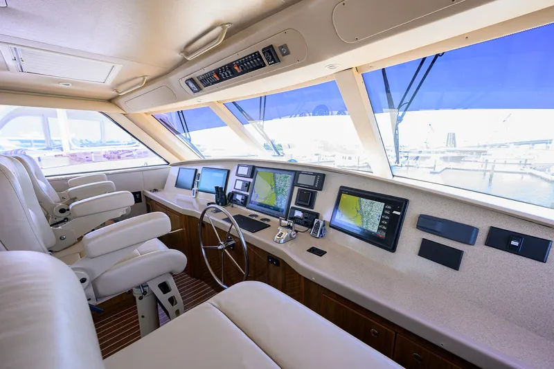 Bobkat Yacht Photos Pics Viking 61 Bobkat - Enclosed Flybridge
