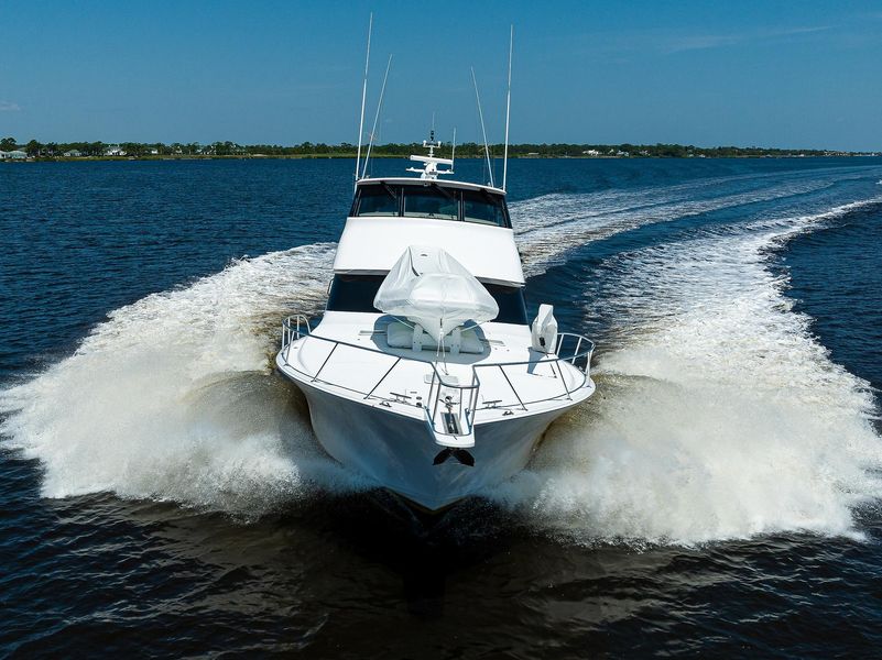 2006 Viking 61 Enclosed Bridge