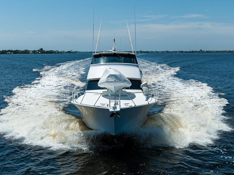 2006 Viking 61 Enclosed Bridge