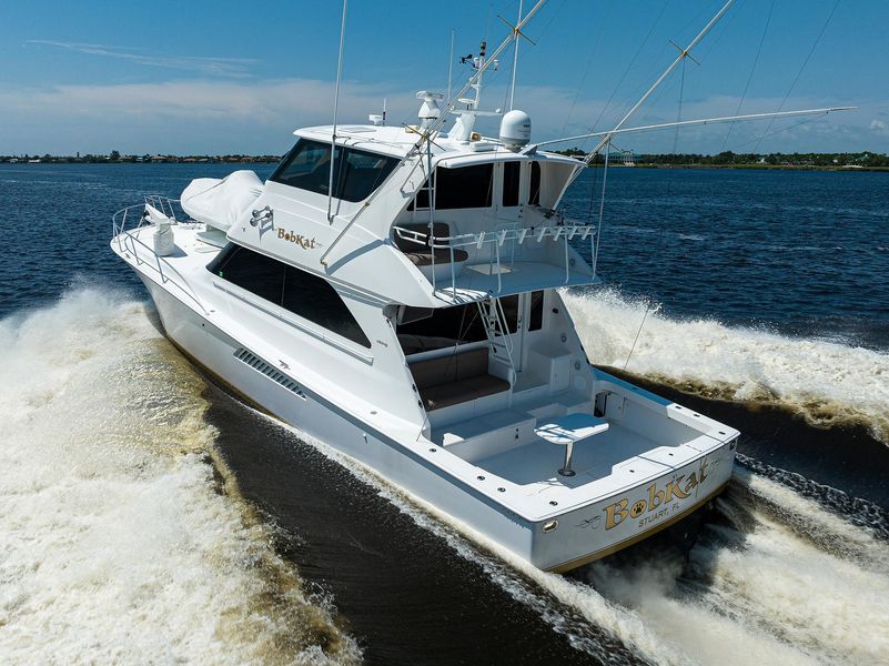 2006 Viking 61 Enclosed Bridge