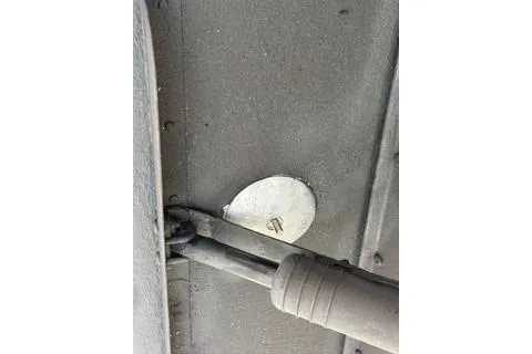 Mjm Grand Yacht Photos Pics Close-up of Carver 36 Command Bridge 2020 boat component, showing mechanical detail.