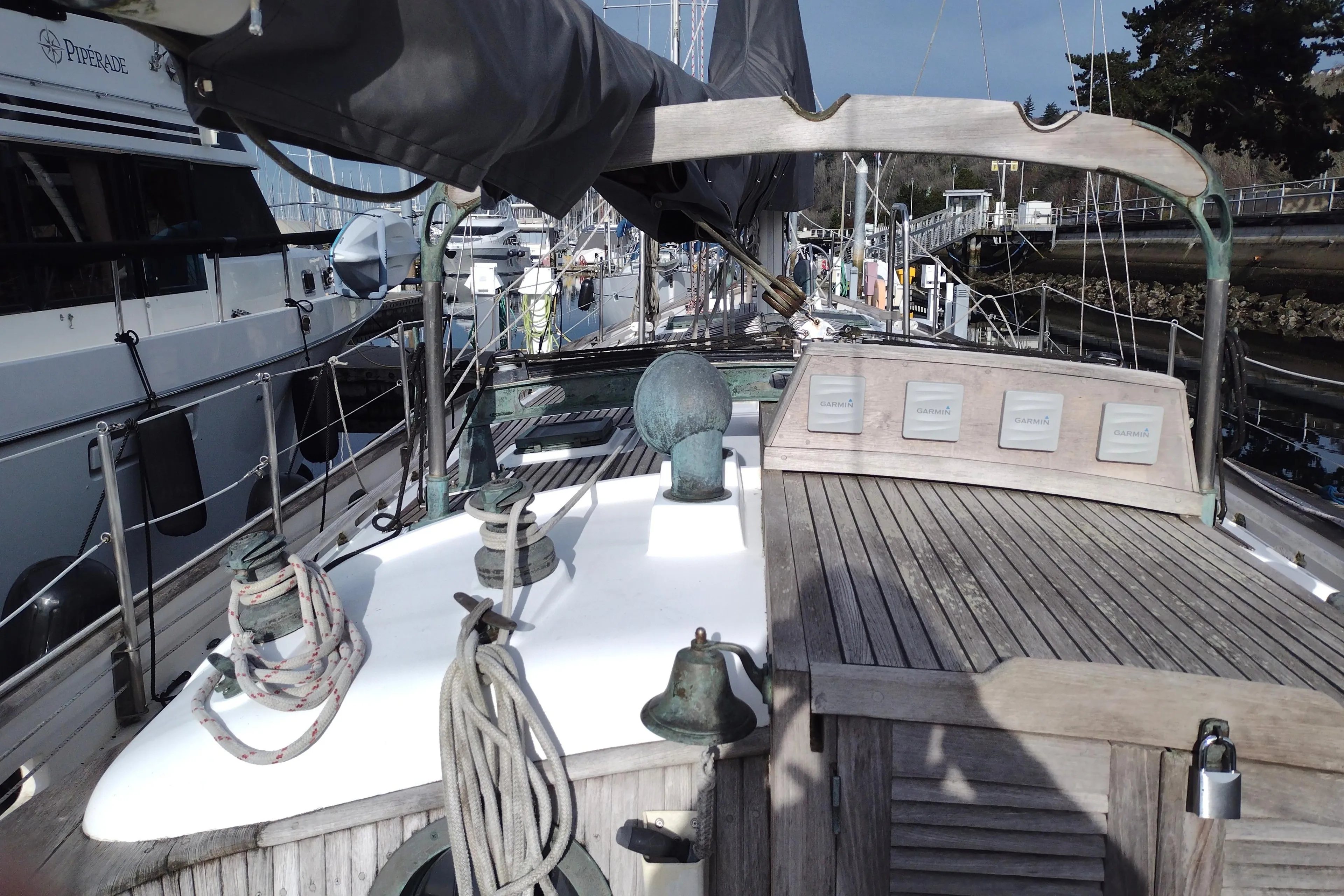 Top deck - companionway