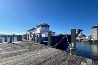 Blount 100 Foot Custom Steel Hull