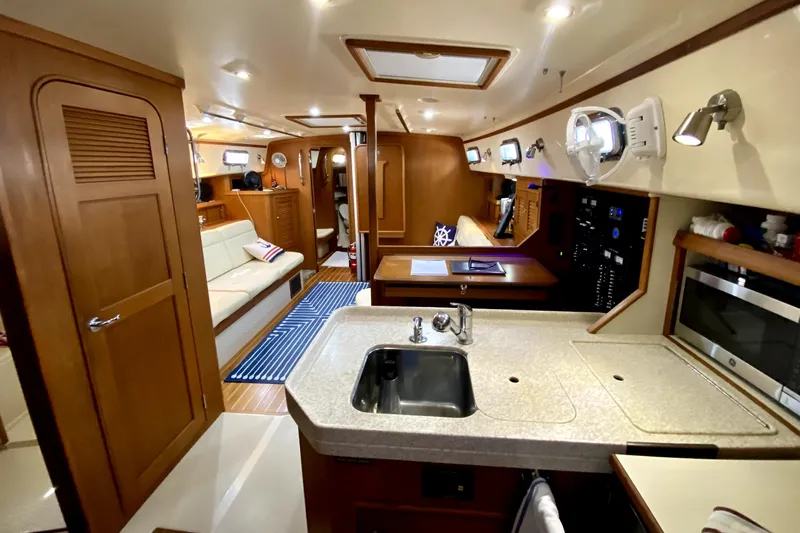 Second Wind Yacht Photos Pics Galley