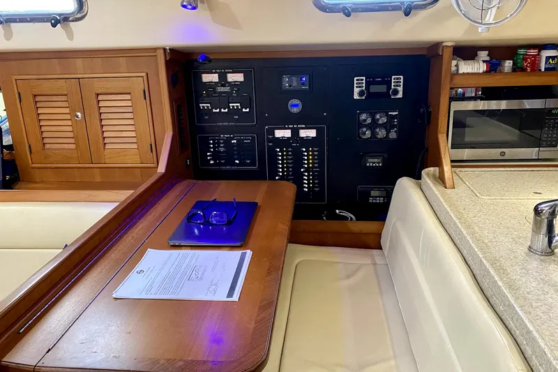 Second Wind Yacht Photos Pics Nav Station