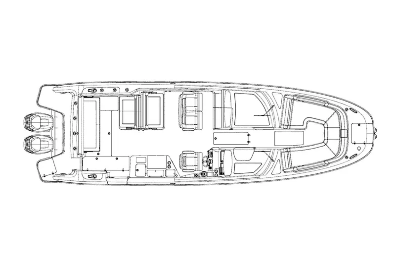 It's Been Reel Yacht Photos Pics Manufacturer Provided Image: 2019 Boston Whaler 320 Vantage boat layout diagram