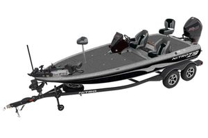 2026 Nitro Z19 XL fishing boat with trailer, featuring sleek design and modern equipment.
