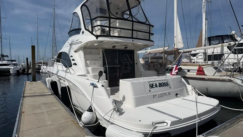 Sea Boss Yacht Photos Pics 2005 Sea Ray 500 Stern