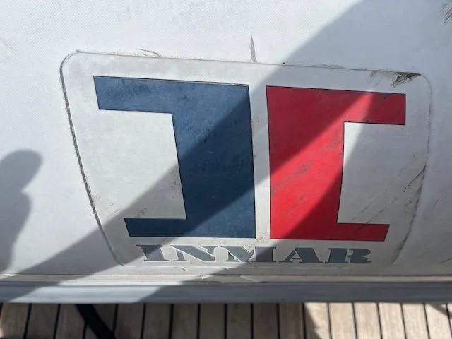 L Altro G Yacht Photos Pics Logo of Inmar on a Cranchi Atlantique 48 yacht, 2006 model.