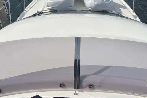 L Altro G Yacht Photos Pics 2006 Cranchi Atlantique 48 yacht deck with sleek design and modern features.