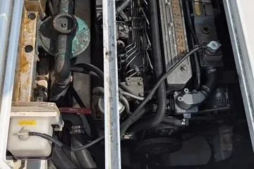  Yacht Photos Pics Engine compartment of a 2002 Albin 32 + 2 Command Bridge boat.