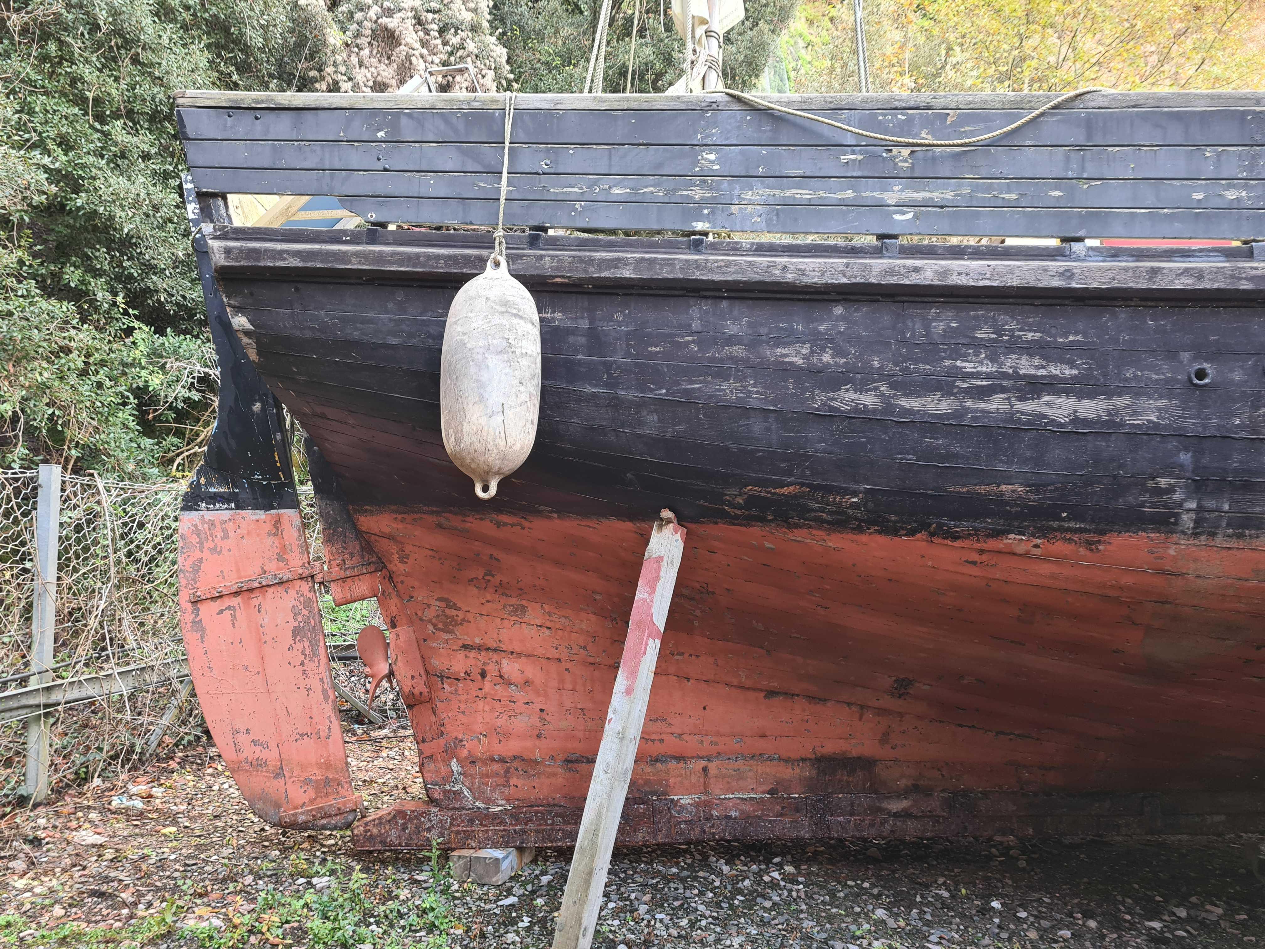 Old Wooden fishing boat restoration Brixham Devon, Old Wood…