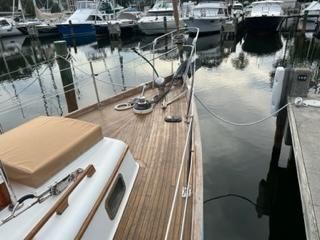 1983 Mason 43 Aft Cockpit Cutter