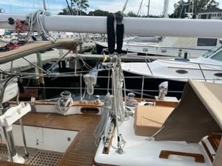 1983 Mason 43 Aft Cockpit Cutter