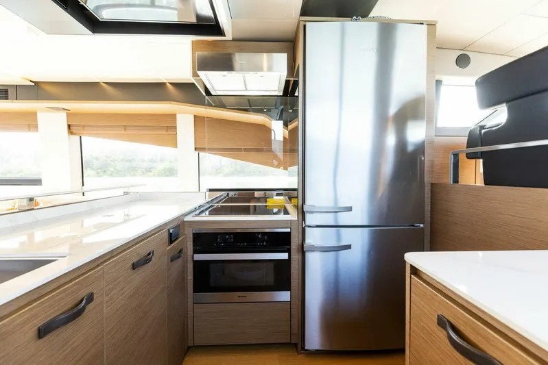 Infinity Yacht Photos Pics Galley