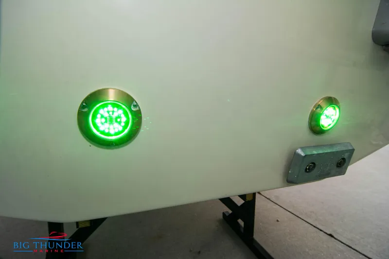  Yacht Photos Pics 2024 Chris-Craft CALYPSO 35 CP with green underwater lights.