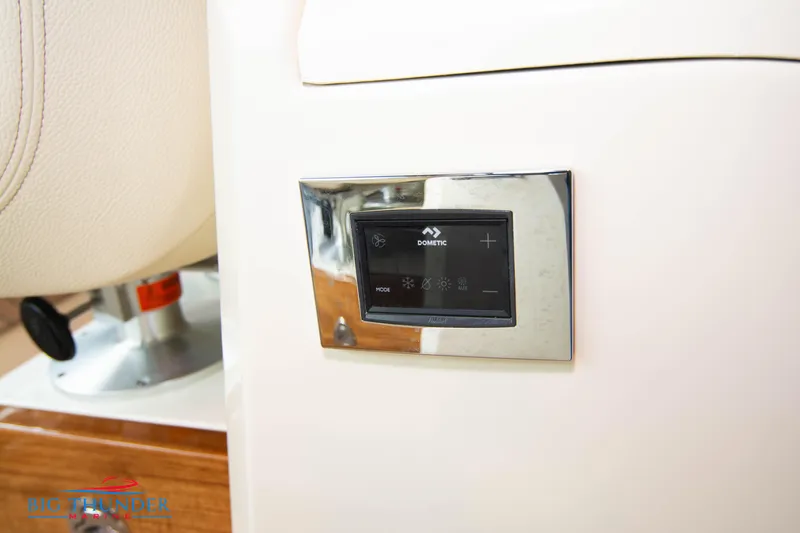  Yacht Photos Pics Control panel on 2024 Chris-Craft CALYPSO 35 CP boat interior.