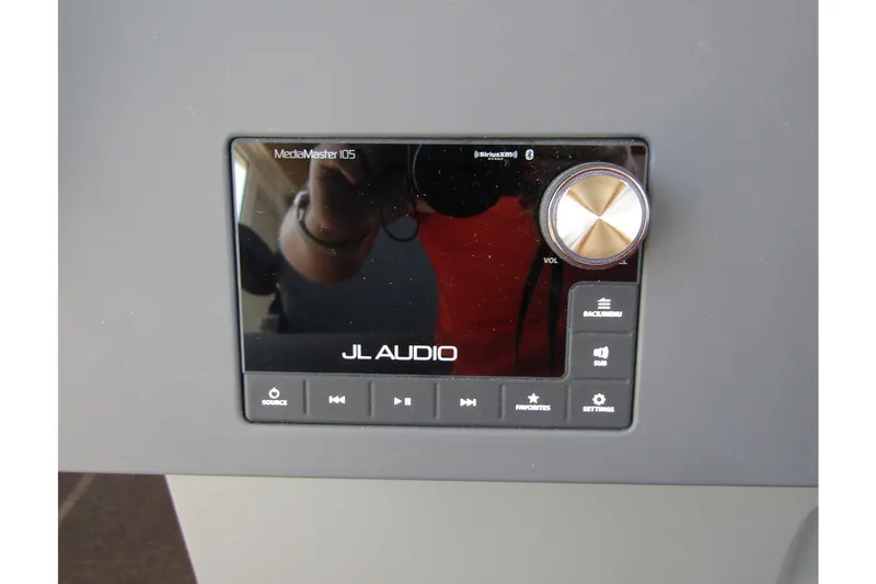  Yacht Photos Pics JL Audio MediaMaster 105 control panel in 2025 Nimbus Commuter 11 vehicle.