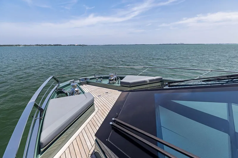 Matzu II Yacht Photos Pics Luxury yacht Wally WHY 150, 2023 model, cruising on open water.