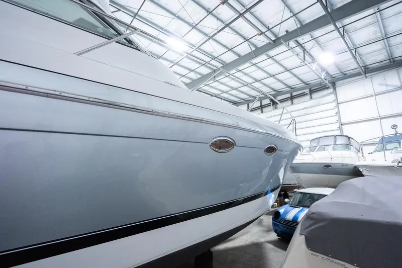 This Is Dope Yacht Photos Pics 2005 Formula 40 Cruiser yacht in indoor storage facility.