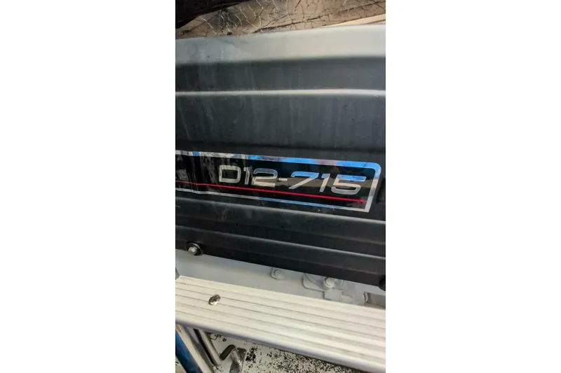  Yacht Photos Pics Engine detail of 2007 Cruisers Yachts 520 Express, featuring D12-715 model.