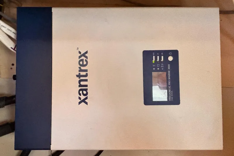 Orion Yacht Photos Pics Xantrex power inverter, beige casing, model Hunter 410, year 2002.