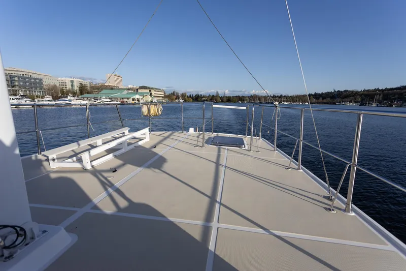 Basecamp Yacht Photos Pics Dinghy deck