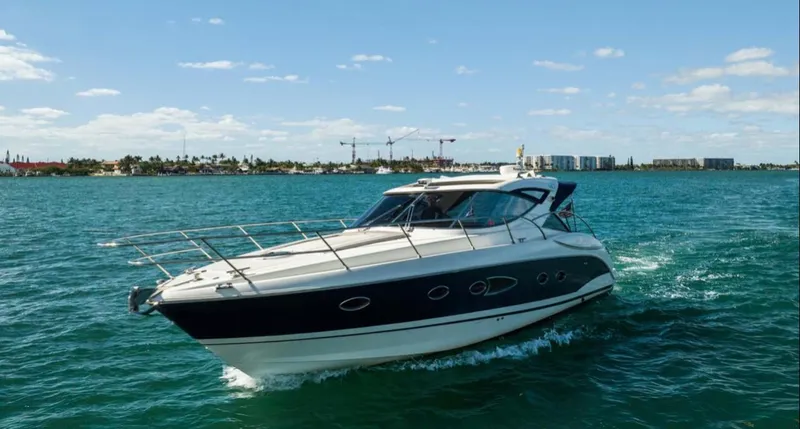 Parea Yacht Photos Pics Azimut Atlantis 40 yacht cruising on blue waters, 2011 model.