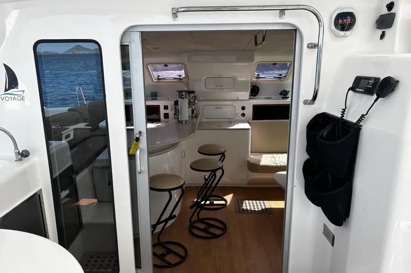 Windborne Yacht Photos Pics Interior view of 2015 Voyage Yachts 520