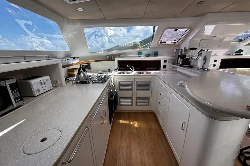 Windborne Yacht Photos Pics Galley