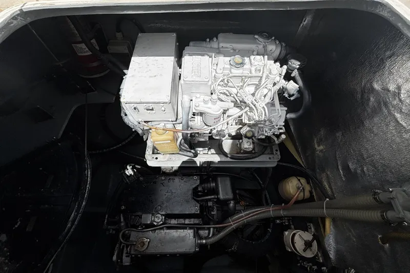 Windborne Yacht Photos Pics Port engine room with 6KW Northern Lights Genset