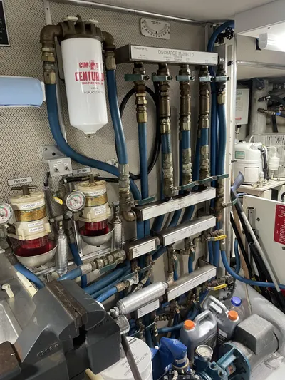 Spirit Of Zopilote Yacht Photos Pics Generator Racor FIlters, Fuel Polishing Filter