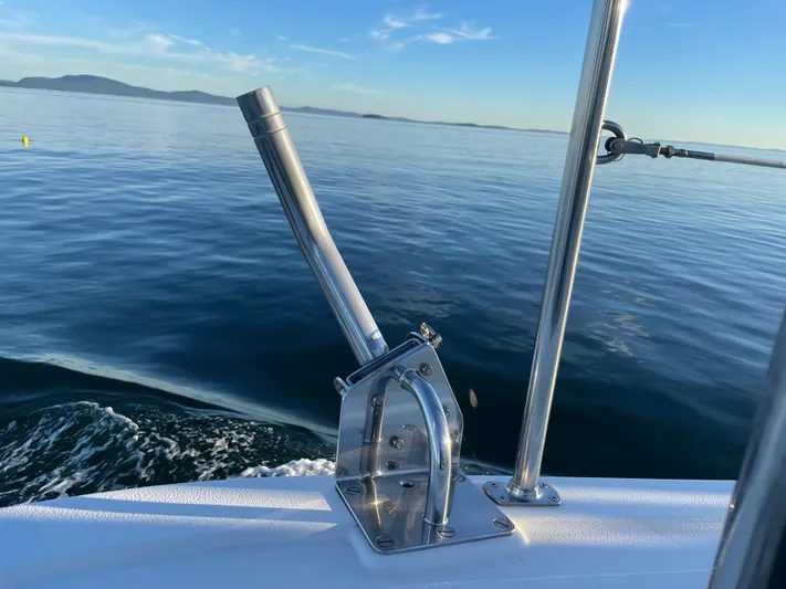 Spirit Of Zopilote Yacht Photos Pics Custom Outrigger Mount