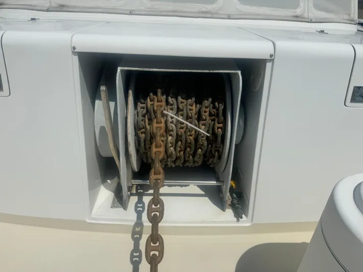 Spirit Of Zopilote Yacht Photos Pics Chain and Wire Drum for Ground Tackle