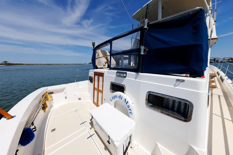 Lupo Di Mare Yacht Photos Pics Cockpit