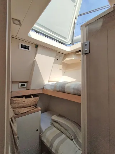 One Shot Of Cowes Yacht Photos Pics Bunks in crew cabin