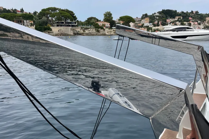 Cabalito De Mar Yacht Photos Pics 2024 Fountaine Pajot Catamaran Elba 45 with sleek design, docked by scenic waterfront.