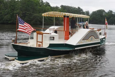 Custom Sidewheel Paddle Yacht