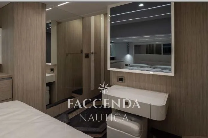  Yacht Photos Pics Luxurious interior of 2021 Cranchi E52S yacht with modern design and elegant furnishings.